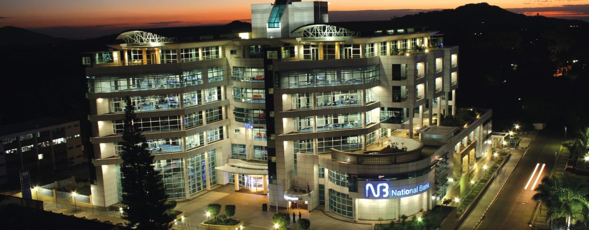 Blantyre Malawi skyline at night